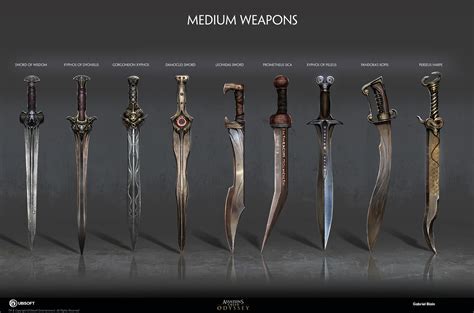 They obviously took that set off the movie and it really works. . Assassins creed odyssey weapons